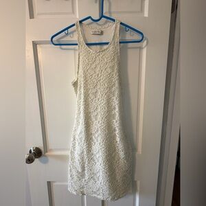 Abercrombie & Fitch Cream Lace Mini Dress